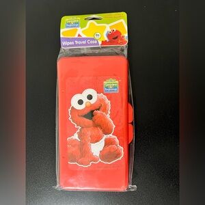 Sesame Beginnings Elmo Wipes Travel Case New In Package